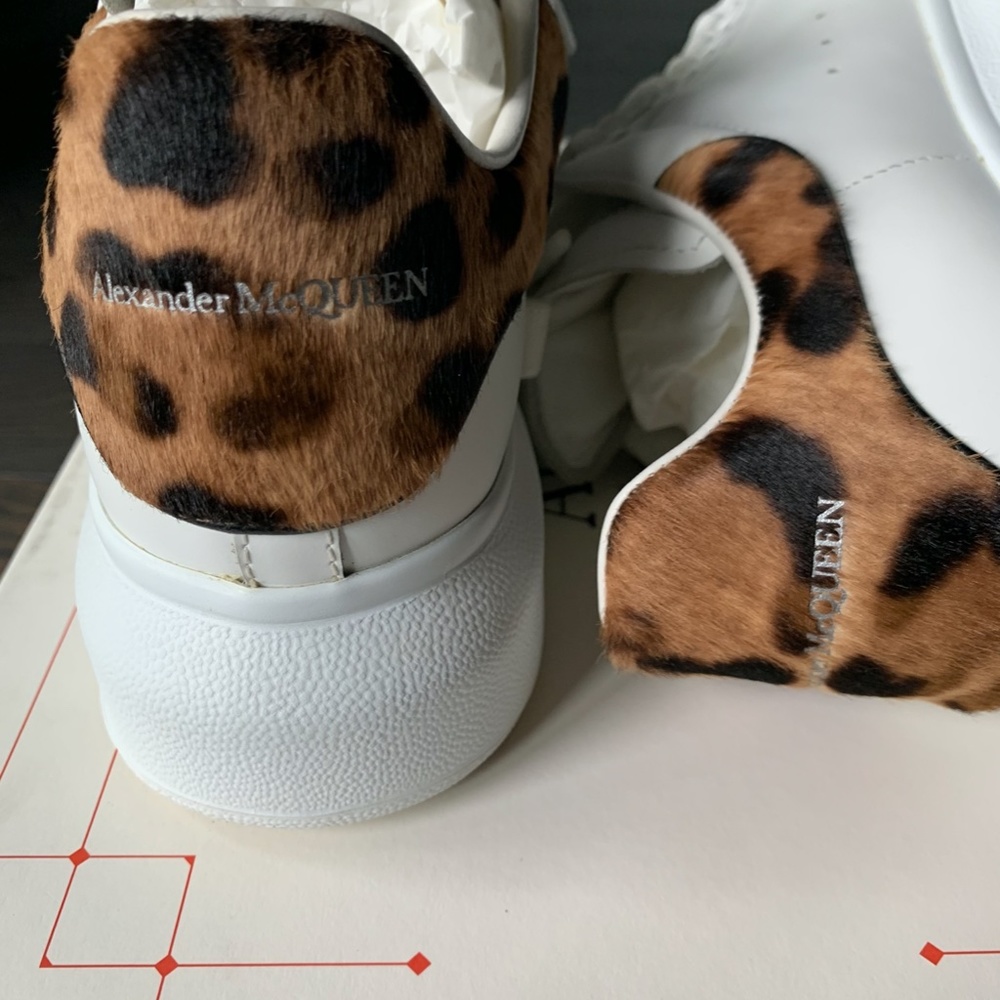 -SOLD-   Rare Leopard Alexander McQueen Sneakers - Picture 2 of 8